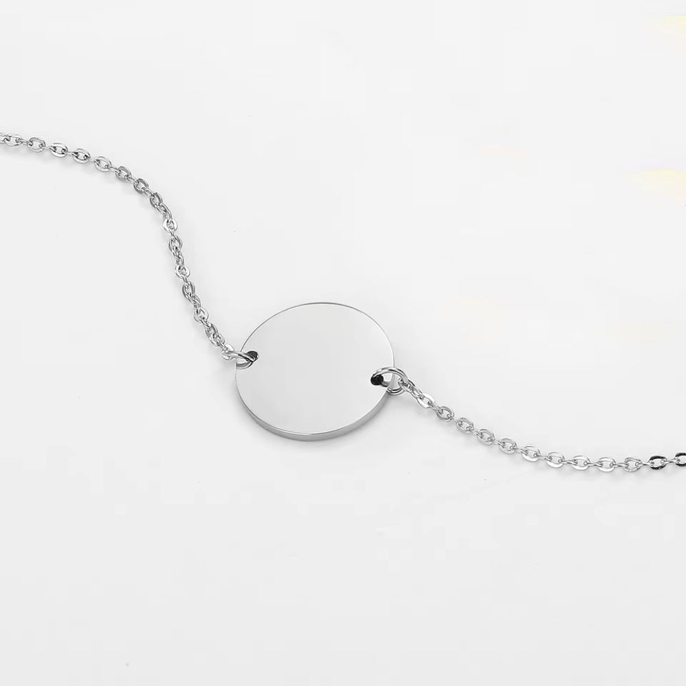 KRYDSMØNT ARMBÅND 13 mm